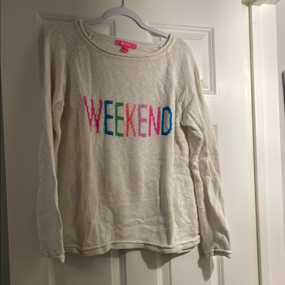 Cream Weekend Sweater
